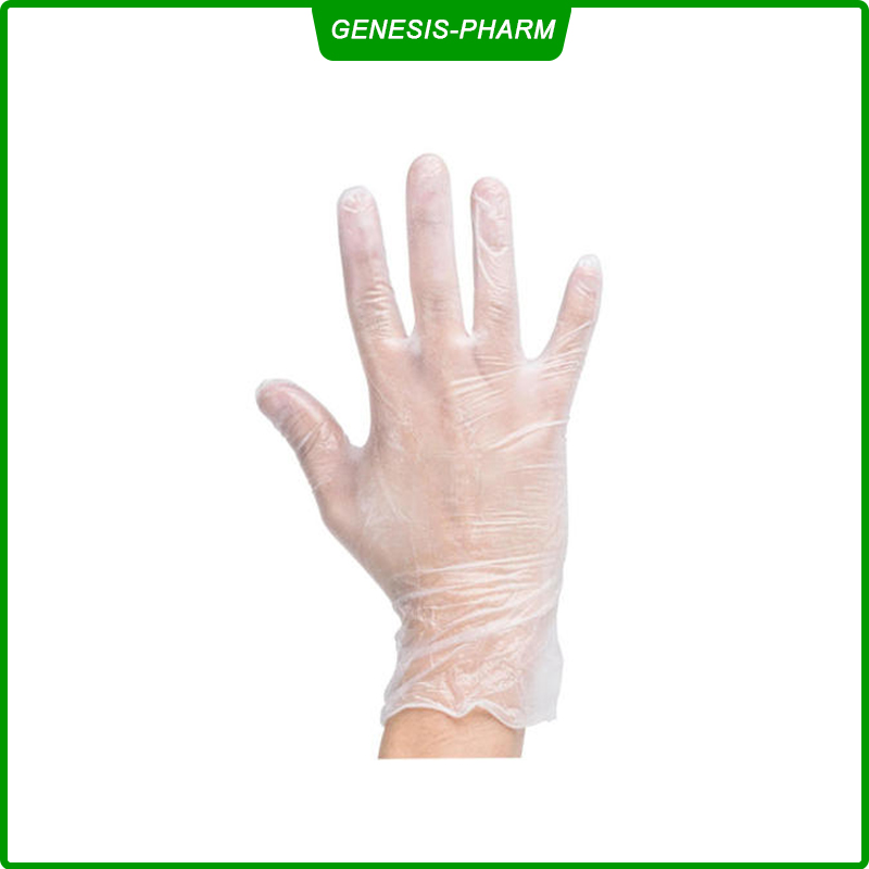 PVC Medical Vinyl Gloves Disposable Gloves Examination Gloves Powder Free Rubber Latex Free Non Sterile Comfortable for Pet Care/Labor/Healthcare/Food Handling/Dental/Tattoo Protective