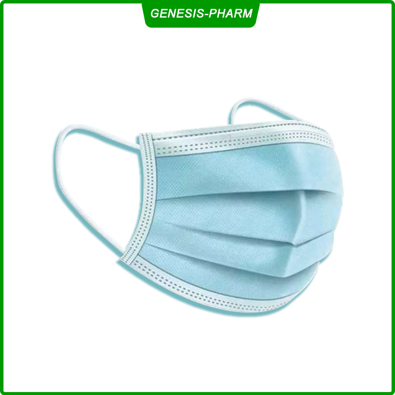 Disposable Face Mask - Anti-Dust Filter, Breathable, 3 Layers of Purifying